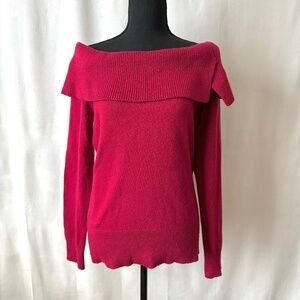 WHBM Off Shoulder Sweater Size M EUC